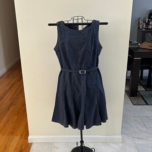 Elegant Blue Demi Sleeveless Dress